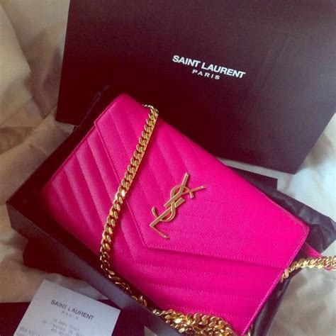 Ysl Fuchsia Bag 